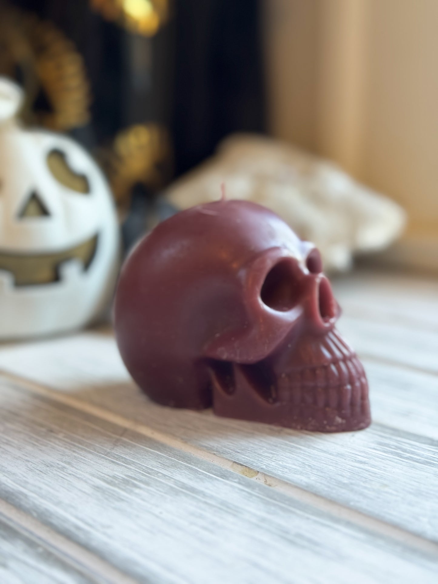 Witches Cauldron Skull