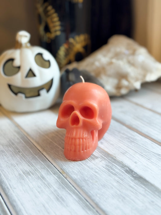 Blood Orange Moon Skull