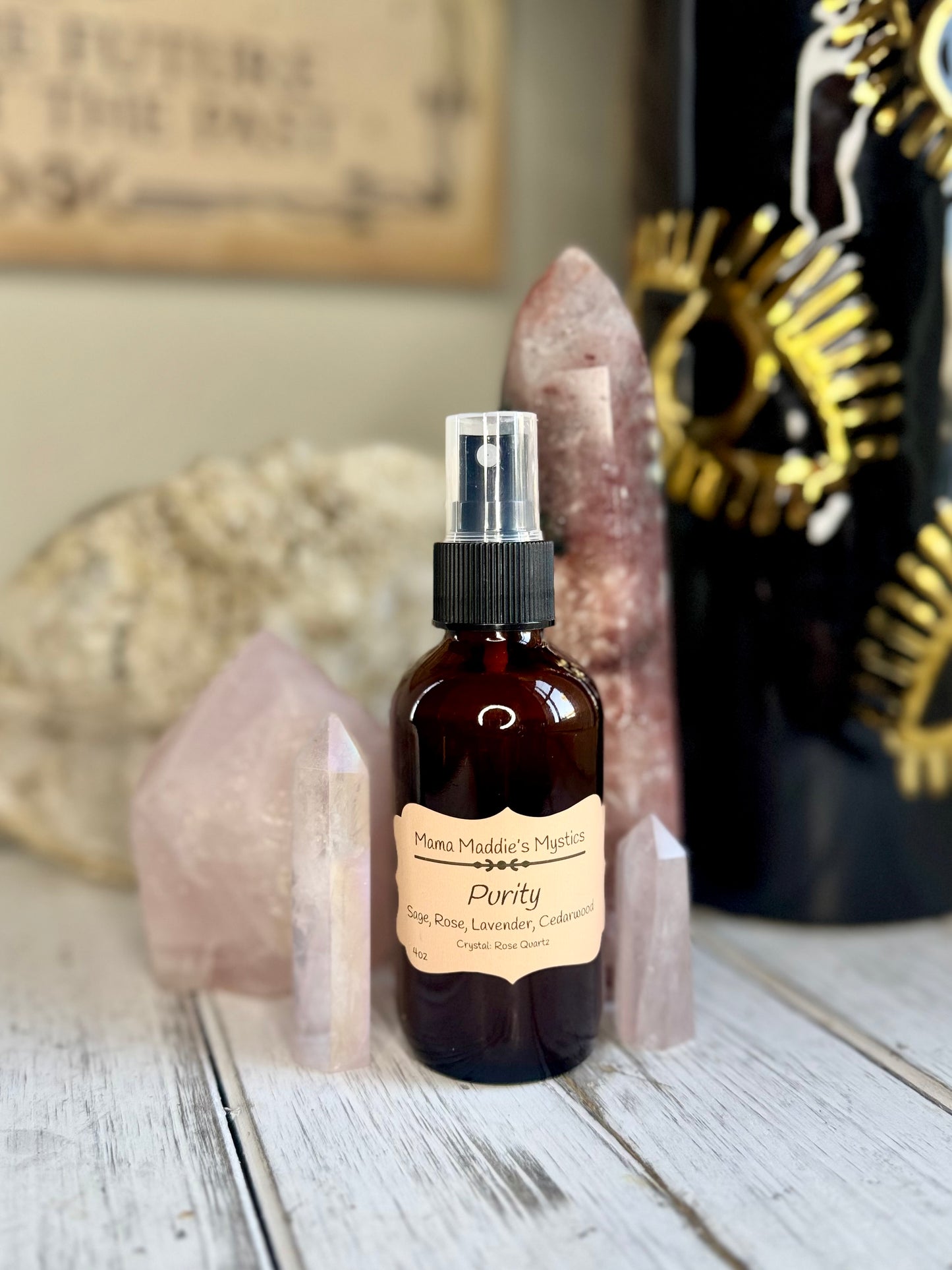 Purity - Rose, Lavender and Cedarwood w/ Rose Quartz