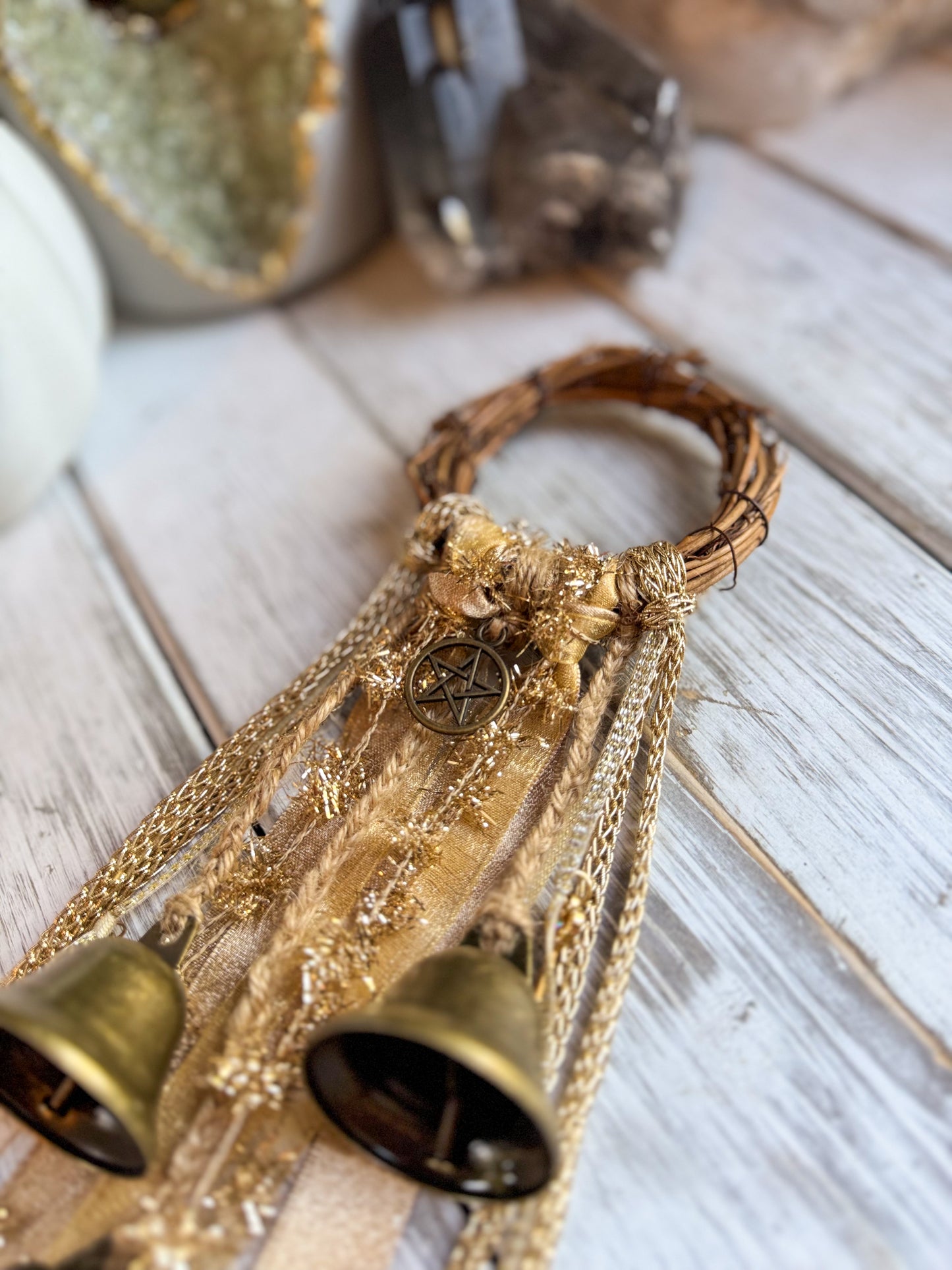Gilded Charm Witch Bells