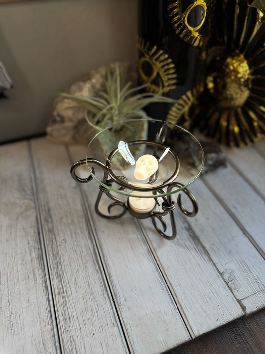 Glass Tealight Wax Melter