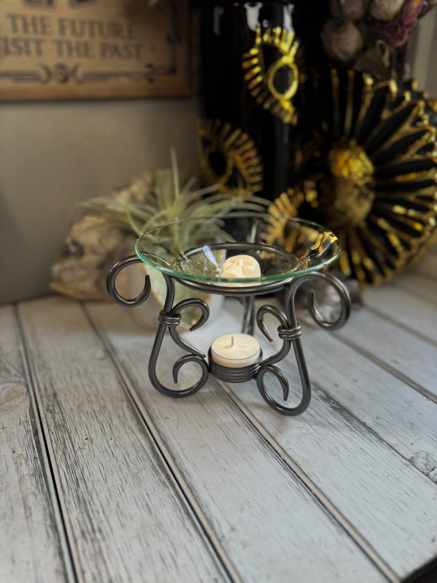 Glass Tealight Wax Melter