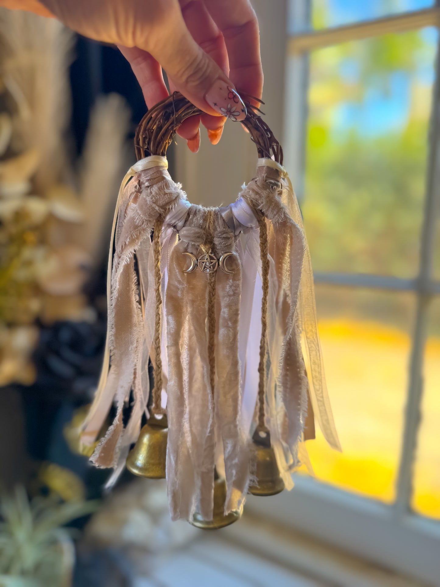 Moonlit Veil Witch Bells