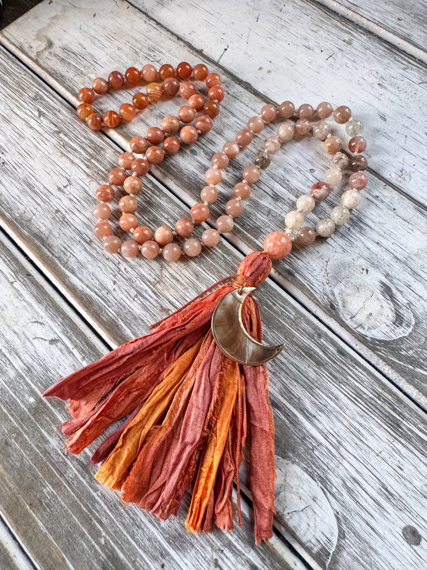 Moonlit Bloom Mala