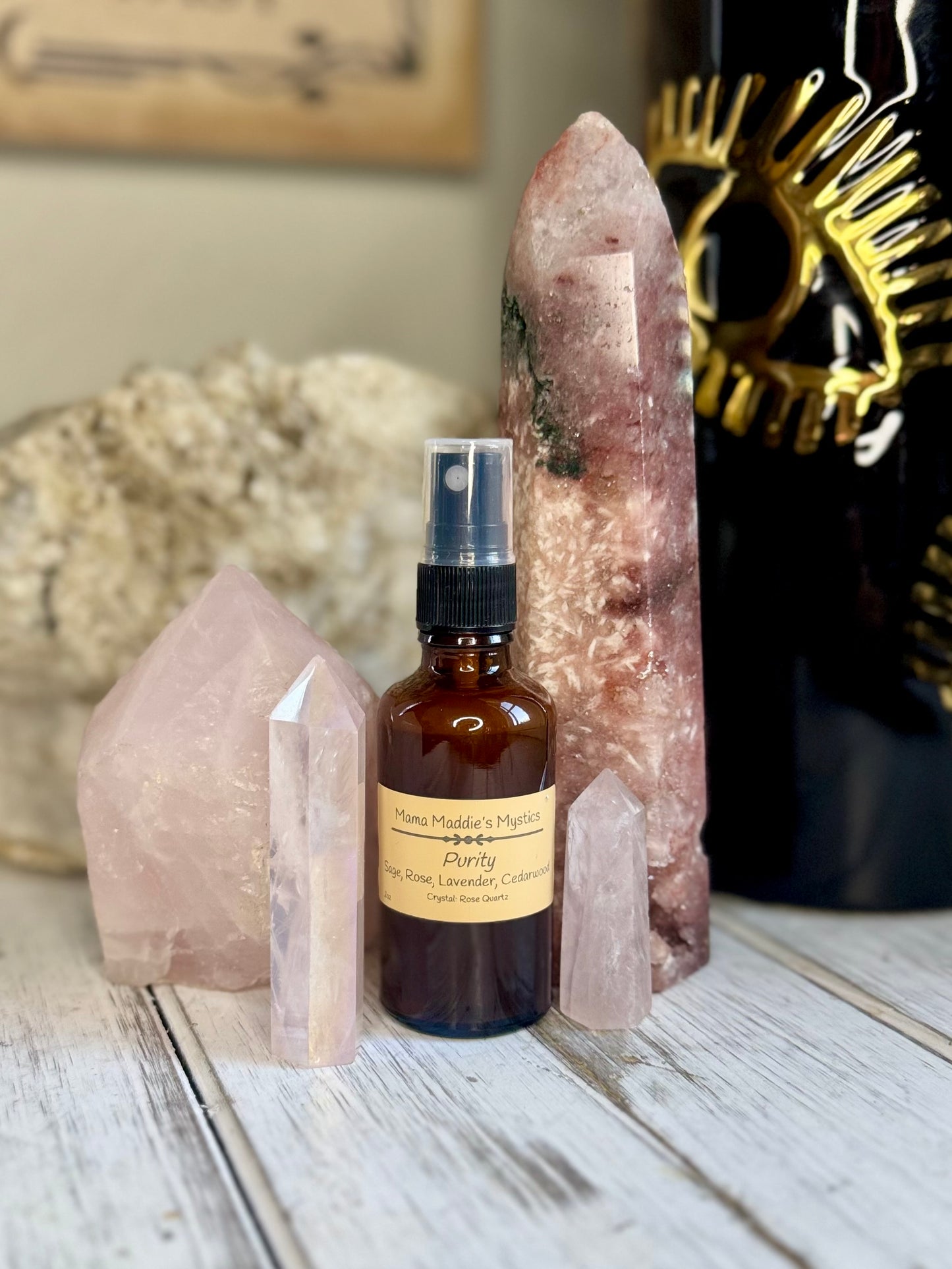 Purity - Rose, Lavender and Cedarwood w/ Rose Quartz