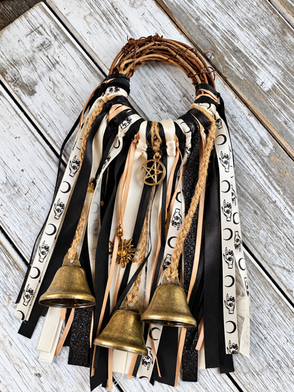 Moonlit Vigil Witch Bells