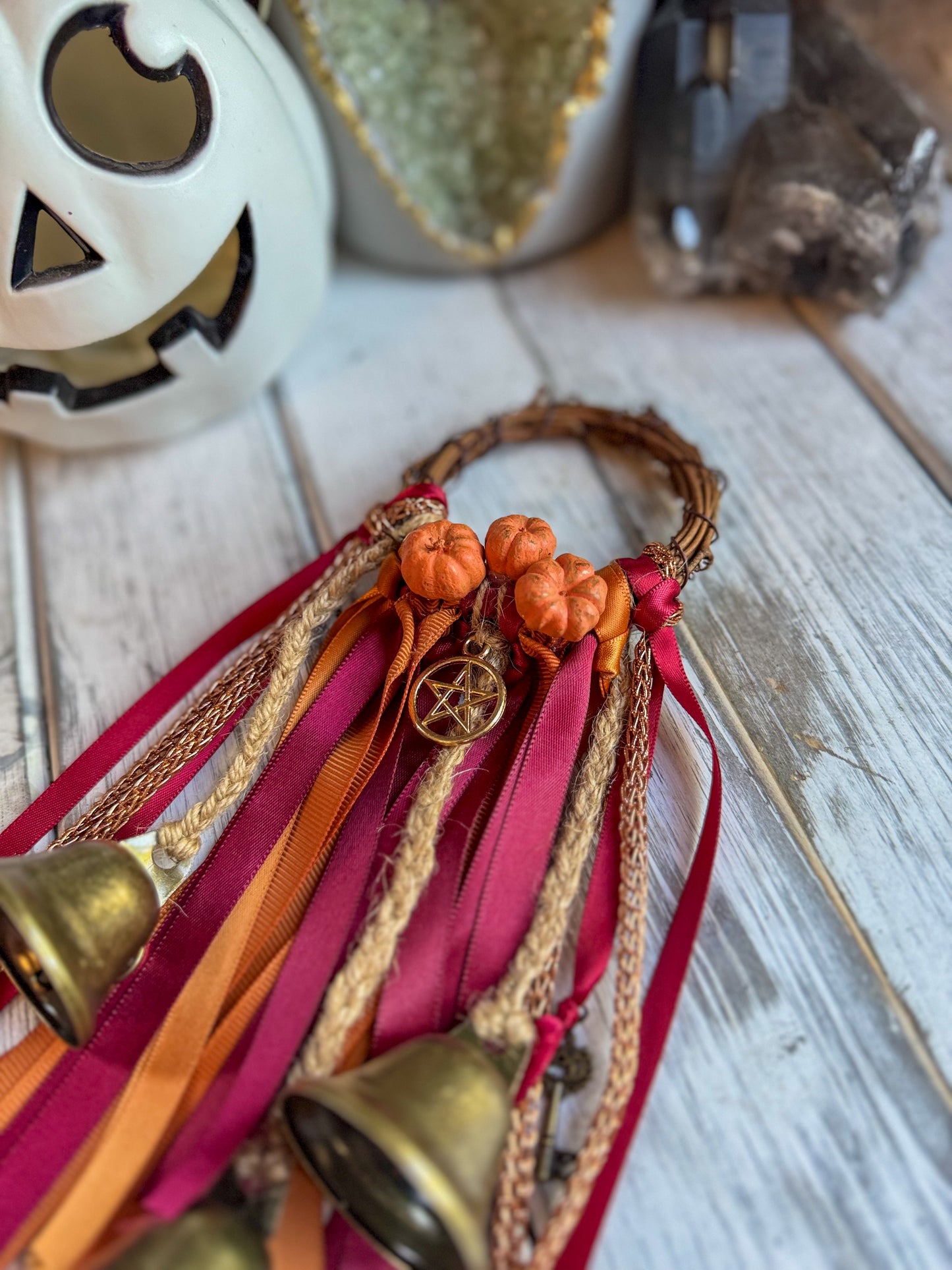 Pumpkin Patch Witch Bells