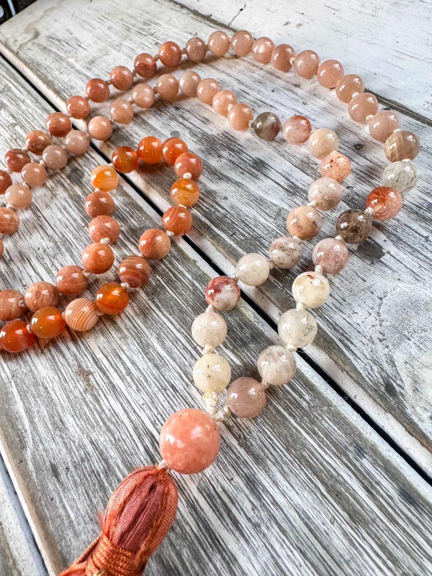 Moonlit Bloom Mala
