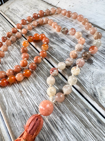 Moonlit Bloom Mala