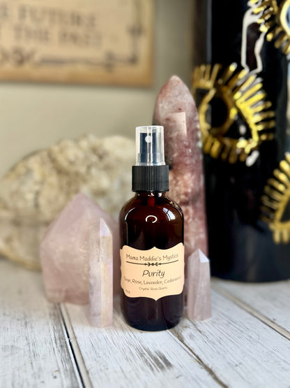 Purity - Rose, Lavender and Cedarwood w/ Rose Quartz