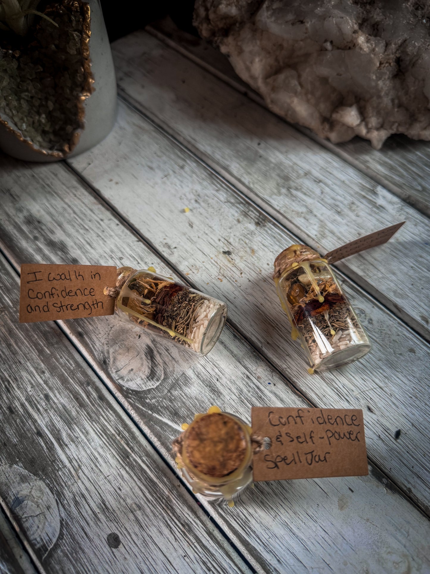 Lionheart Confidence and Self-Power Spell Jar