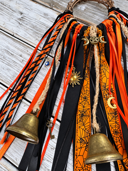 Web of Protection Witch Bells