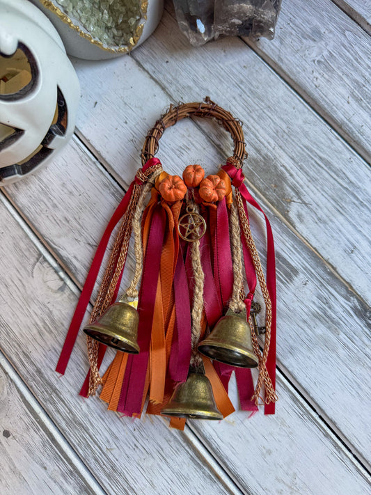 Pumpkin Patch Witch Bells