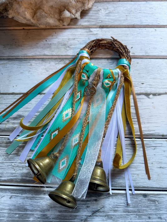Turquoise Horizon Witch Bells