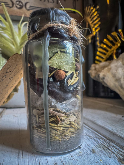 Shadow Guardian Protection Spell Jar