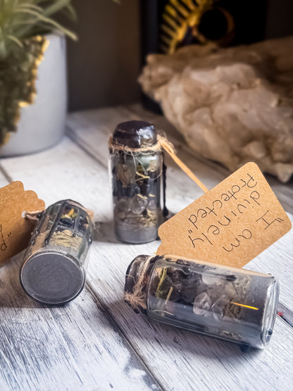 Shadow Guardian Protection Spell Jar