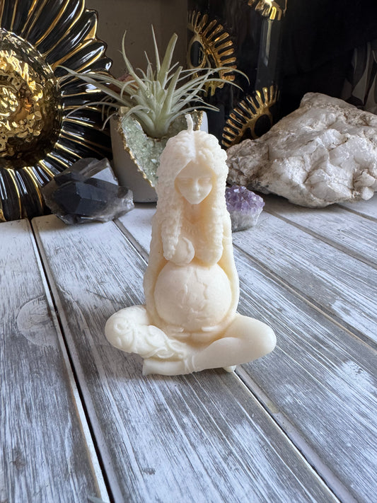Goddess Gaia Candle