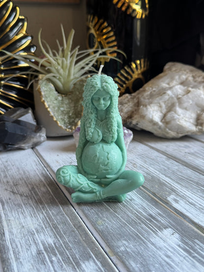 Goddess Gaia Candle