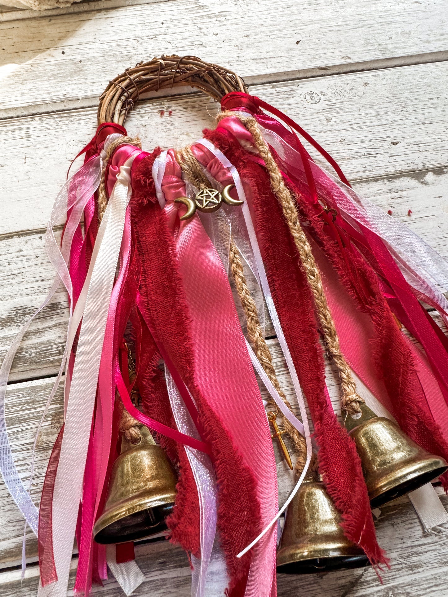 Velvet Flame Witch Bells