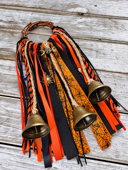 Web of Protection Witch Bells