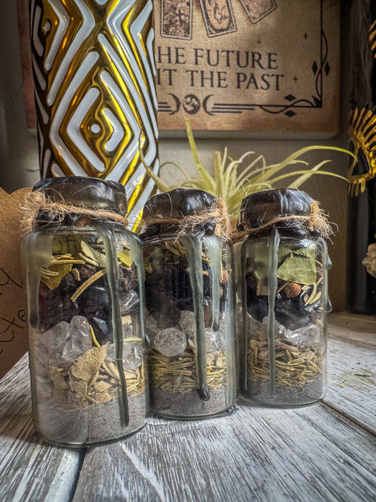 Shadow Guardian Protection Spell Jar