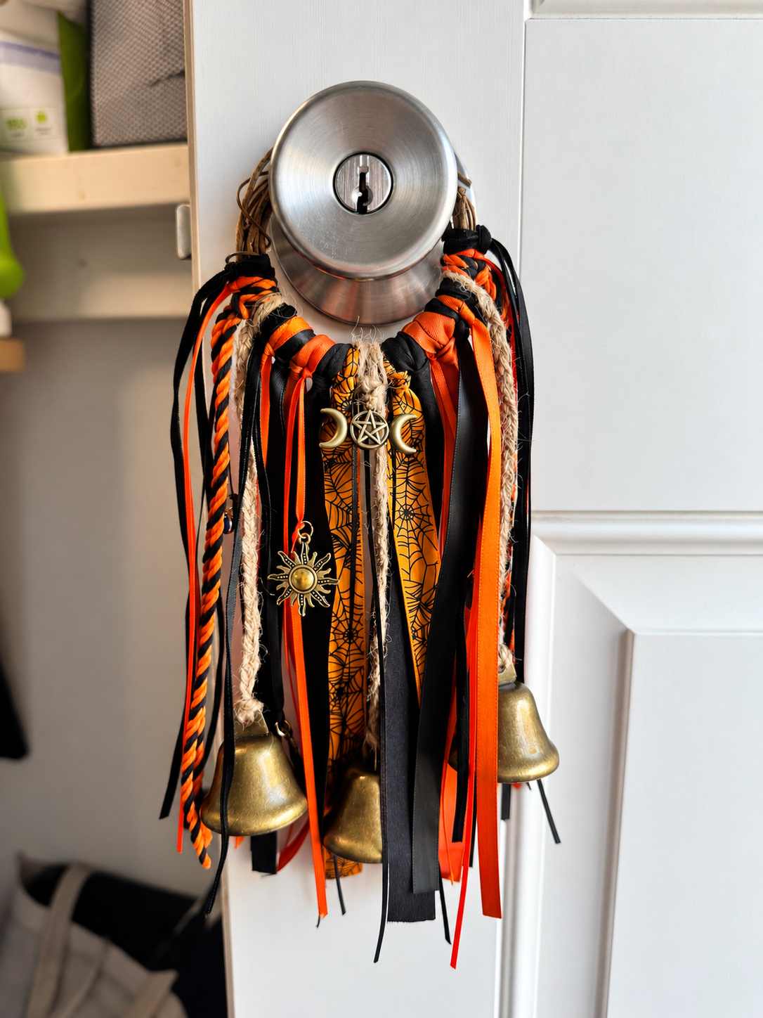 Web of Protection Witch Bells