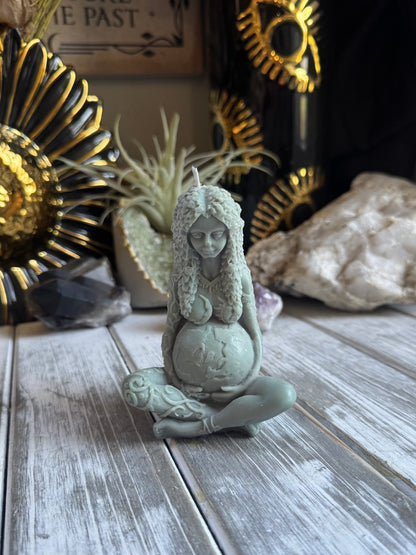 Goddess Gaia Candle