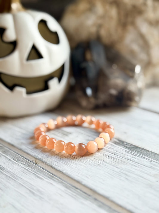 Peach Selenite