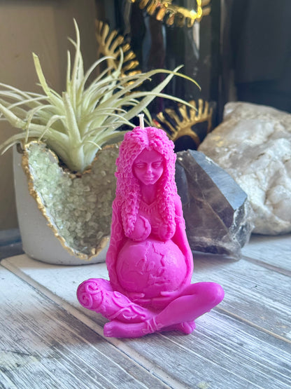 Goddess Gaia Candle