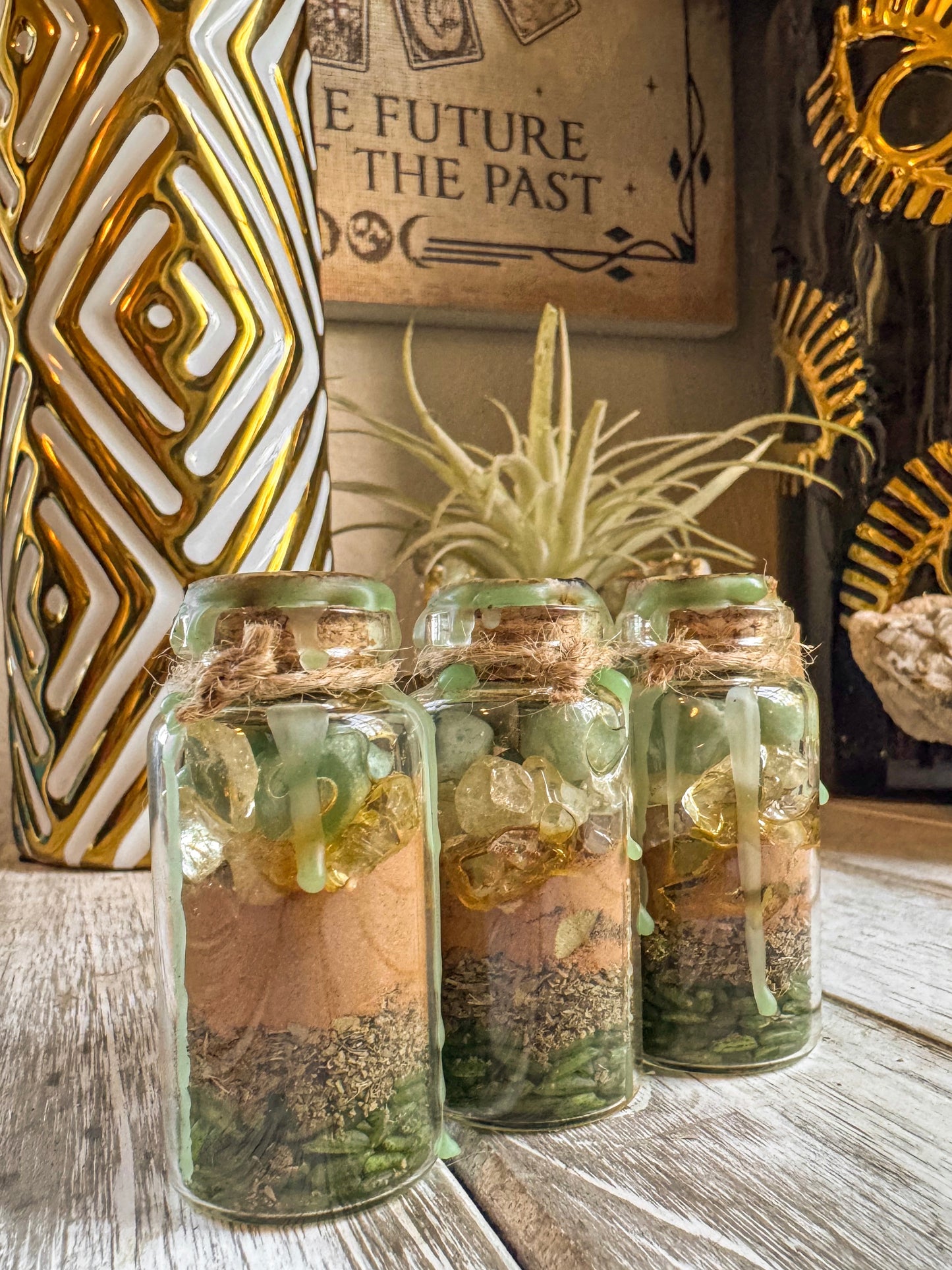 Golden Path Abundance & Prosperity Spell Jar