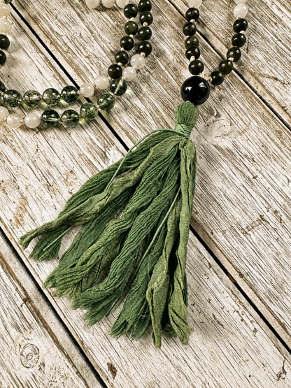 The Verdant Veil Mala
