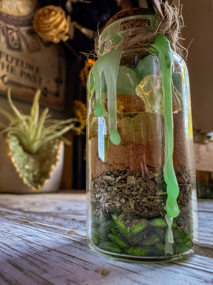 Golden Path Abundance & Prosperity Spell Jar