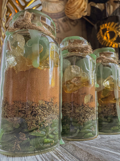 Golden Path Abundance & Prosperity Spell Jar