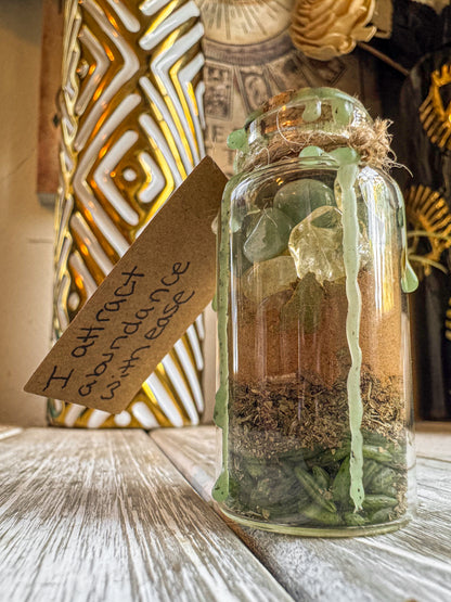 Golden Path Abundance & Prosperity Spell Jar