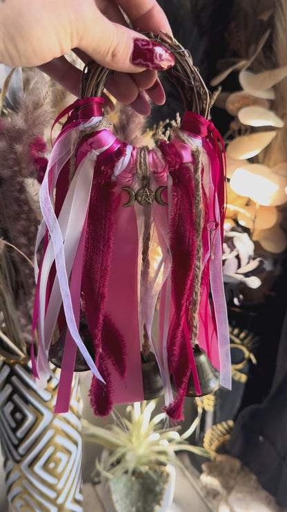 Velvet Flame Witch Bells