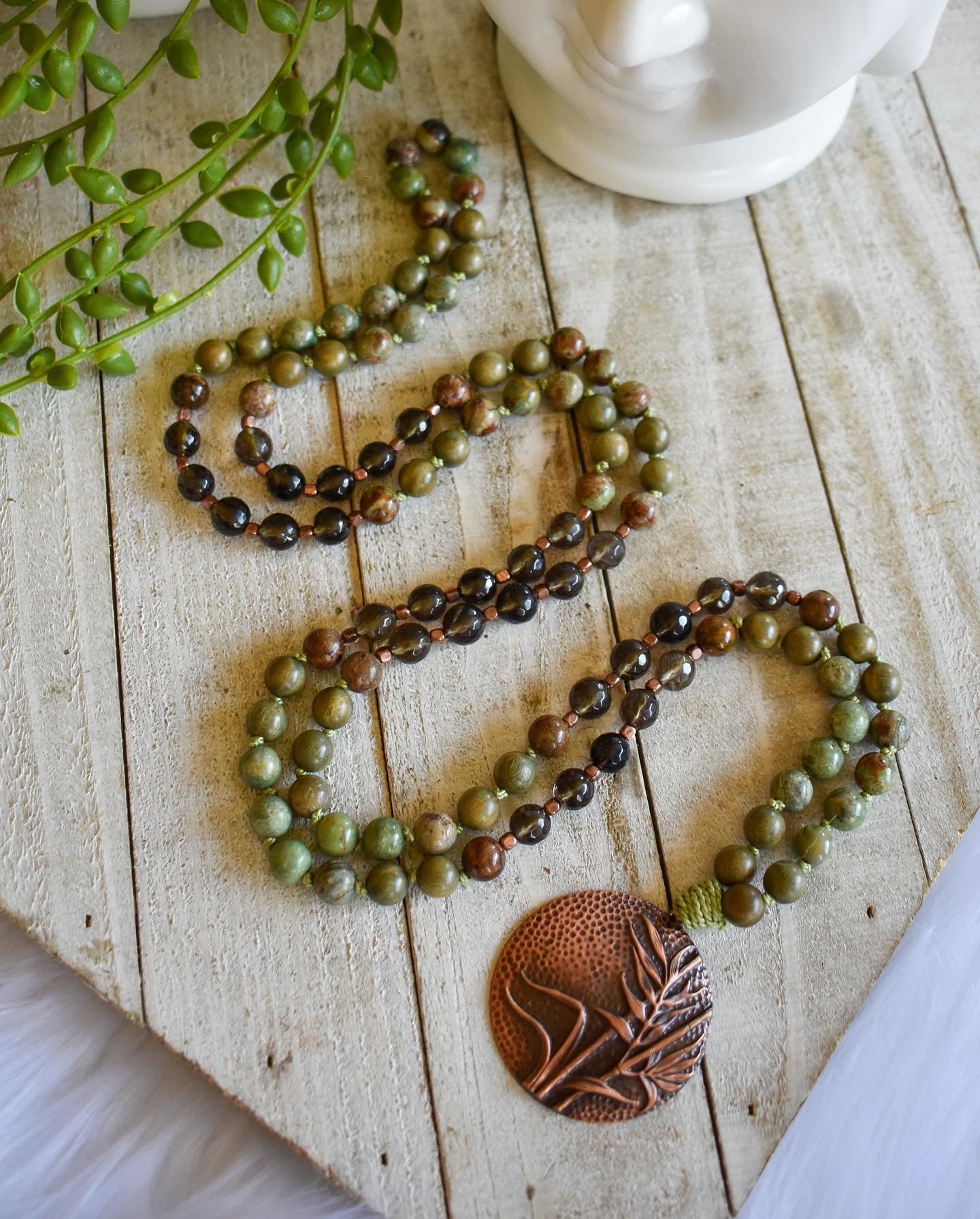 Blooming Tranquility Mala